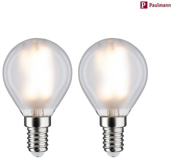 Paulmann LED Filament Tropfenform P45 E14 2x4.5W 2700K 470lm matt (28789)