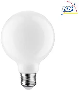 Paulmann LED Filament Globe G95 E27 7.5W 2700K 806lm dimmbar Glas opal (28702)