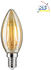 Paulmann LED Filament Kerze E14 2.6W 2500K 260lm Goldglas klar nicht dimmbar (28704)