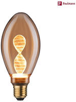 Paulmann 28884, Paulmann 28884 LED E27 Kerzenform 3.5W = 19W Gold (&Oslash; x H) 75mm...