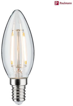 Paulmann LED Plug & Shine Filament Kerzenform 24V DC E14 2W 3000K Klarglas dimmbar (330028741)