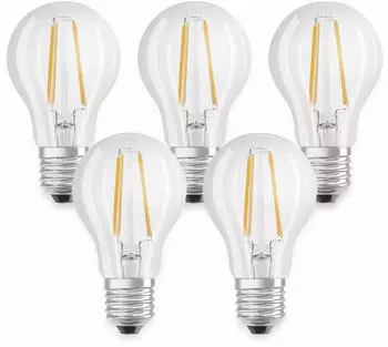 Osram LED Classic E27 Filament 7W/806lm 2700K Fünferpack