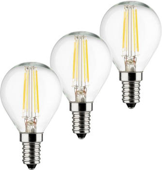 Müller-Licht LED Filament E14 3x4W 470lm 2700K warmweiß Dreierpack (3x400293)