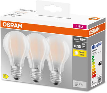 Osram LED Base Classic E27 3x7.5W/1055lm 2700K (AC32349)