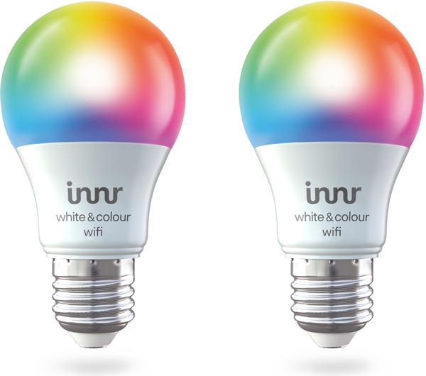 innr E27 Bulb Colour WiFi RGBW 2 Pcs. (WRB 785 C-2)