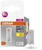 OSRAM 4058075758025 LED EEK F (A - G) G4 Spezialform 1.8W = 20W Warmweiß (Ø x...