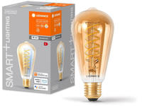 Ledvance - Smart+ Wifi Led-lampe, Gold-t&ouml;nung, 8w, 650lm, Edison-form Mit 64mm
