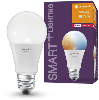 LEDVANCE SMART+ Zigbee LED Leuchtmittel E27 - Birne A60 9W 806lm tunable white dimmbar weiß