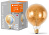 LEDVANCE E27 SMART+ WiFi Vintage Edison LED Kugellampe G125 in Gold dimmbar 8W...