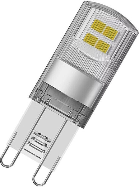 Osram LED Lampe ersetzt 20W G9 Brenner in Transparent 1,9W 200lm 2700K 1er Pack grau