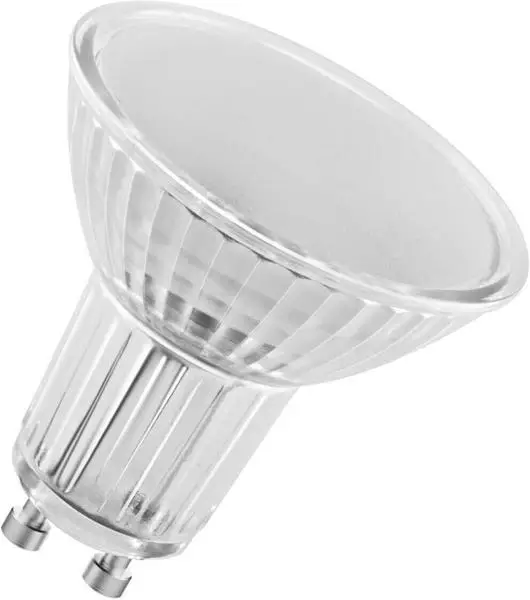 Osram LED Lampe ersetzt 30W Gu10 Reflektor - Par16 in Transparent 4,3W 350lm 2700K 1er Pack transparent