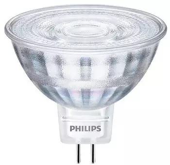 Philips LED Lampe ersetzt 20W, GU5,3 Reflektor MR16, klar, warmweiß, 230 Lumen, nicht dimmbar, 1er Pack silber Philips LED Lampe ersetzt 20W, GU5,3 Reflektor MR16, klar, warmweiß, 230 Lumen, nicht dimmbar, 1er Pack silber