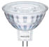 Philips LED Lampe ersetzt 20W, GU5,3 Reflektor MR16, klar, warmweiß, 230 Lumen, nicht dimmbar, 1er Pack silber