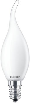 Philips LED Lampe ersetzt 25W, E14 Windstoßkerze B35, weiß, warmweiß, 250 Lumen, nicht dimmbar, 1er Pack weiß