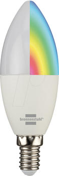 Brennenstuhl BRE 1294870140 - Smart Light, Kerze, E14, 5,5 W, RGBW, EEK A, WLAN