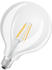Osram LED Lampe ersetzt 100W E27 Globe - G125 in Transparent 11W 1521lm 2700K dimmbar 1er Pack transparent