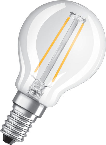 Osram OSR 075434349 - LED-Lampe STAR E14, 1,5 W, 136 lm, 2700 K, Filament