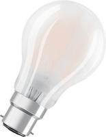 Led Standard Verre D&eacute;poli 6.5w B22 Chaud Boite De 2 - Osram