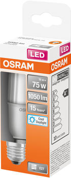 Osram OSR 075466258 - LED-Lampe STAR STICK E27, 10 W, 1100 lm, 6500 K