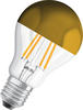 OSRAM Gold verspiegelt E27 LED Spiegellampe 4W A37 Filament klar warmweiss wie...