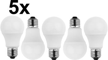 Blulaxa 49231 - 5x LED SMD Lampe A60 E27 5,5W 470 lm WW Aktion