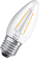 OSRAM LED Lampe LED Retrofit CLASSIC B DIM 4.8W 827 Clear E27, 470 lm, 2700 K,