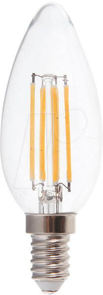 V-TAC VT-217423 - LED-Lampe E14, 6 W, 600 lm, 2700 K, Filament