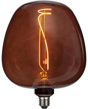Star Trading LED Leuchtmittel E27 Globe - G200 Cognac Apple 2W 45lm gold / messing