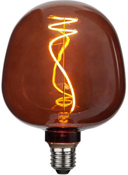 Star Trading LED Leuchtmittel E27 Globe - G125 Cognac Apple 2W 45lm gold / messing