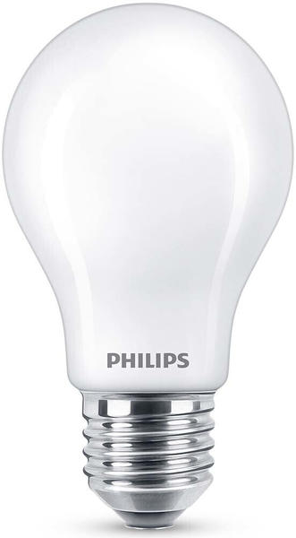 Philips LED Lampe ersetzt 60W, E27 Standardform A60, weiß, neutralweiß, 806 Lumen, nicht dimmbar, 1er Pack weiß