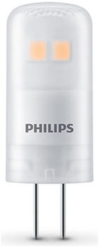 Philips LED Lampe ersetzt 10W, G4 Brenner, warmweiß, 115 Lumen, nicht dimmbar, 1er Pack weiß