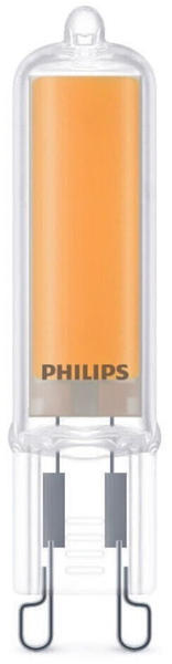 Philips LED Lampe ersetzt 40 W, G9 Brenner, klar, warmweiß, 400 Lumen, nicht dimmbar, 1er Pack transparent