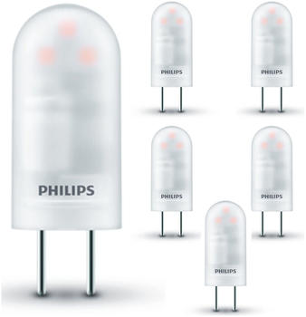 Philips LED Lampe ersetzt 20W, Gy6,35 Brenner, weiß, warmweiß, 205 Lumen, nicht dimmbar, 6er Pack weiß