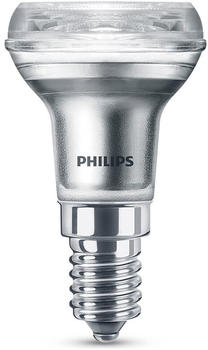 Philips LED Lampe ersetzt 30W, E14 Reflektor R39, klar, warmweiß, 150 Lumen, nicht dimmbar, 1er Pack silber