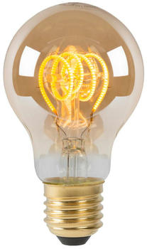 Lucide LED Leuchtmittel E27 Birne - A60 in Amber 5W 380lm gold / messing