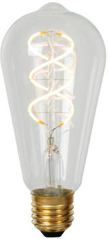 Lucide LED Leuchtmittel E27 - St64 in Transparent 4,9W 460lm 2700K transparent