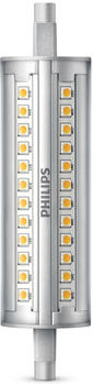 Philips LED Lampe ersetzt 100W, R7s Röhre R7s-118 mm, warmweiß, 1600 Lumen, dimmbar, 1er Pack silber
