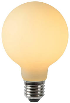 Lucide LED Leuchtmittel E27 Globe - G80 in Beige 5W 500lm beige / creme
