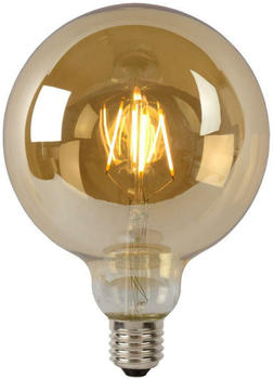 Lucide LED Leuchtmittel E27 Globe - G125 in Amber 8W 900lm [Gebraucht - Wie Neu] gold / messing