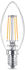 Philips LED Lampe ersetzt 40W, E14 Kerzenform B35, klar, neutralweiß, 470 Lumen, nicht dimmbar, 1er Pack transparent