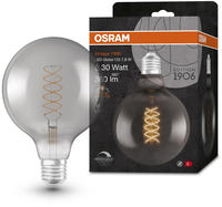 OSRAM 761254, Osram Vintage 1906 LED Globe 125 Smoke E27, dimmbar, warmwei&szlig;...