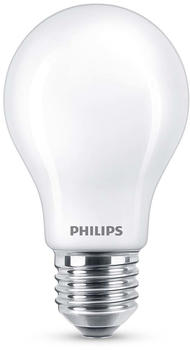 Philips LED Lampe ersetzt 100W, E27 Standardform A60, weiß, warmweiß, 1521 Lumen, nicht dimmbar, 1er Pack weiß