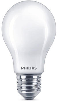 Philips LED Lampe ersetzt 75 W, E27 Standardform A60, wei&szlig;, warmwei&szlig;, 1080 Lumen, dimmbar, 1er Pack wei&szlig;
