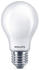 Philips LED Lampe ersetzt 75 W, E27 Standardform A60, weiß, warmweiß, 1080 Lumen, dimmbar, 1er Pack weiß