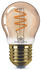 Philips LED Lampe ersetzt 15W, E27 Tropfenform P45, gold, warmweiß, 136 Lumen, dimmbar, 1er Pack gold / messing
