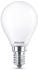 Philips LED Lampe ersetzt 25W, E14 Tropfenform P45, weiß, warmweiß, 250 Lumen, nicht dimmbar, 1er Pack weiß