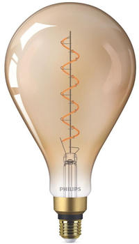 Philips LED Lampe ersetzt 25W, E27 Birne A160, gold, warmweiß, 300 Lumen, nicht dimmbar, 1er Pack gold / messing