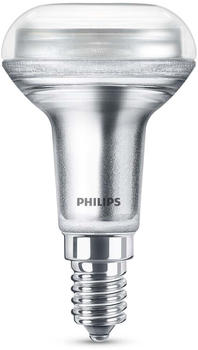 Philips LED Lampe ersetzt 40W, E14 Reflektor R50, warmweiß, 210 Lumen, nicht dimmbar, 1er Pack silber
