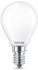 Philips LED Lampe ersetzt 40W, E14 Tropfenform P45, weiß, neutralweiß, 470 Lumen, nicht dimmbar, 1er Pack weiß