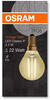 OSRAM LED VINTAGE E14 Glühbirne GOLD Tropfen 2,5W wie 21W extra warmweißes